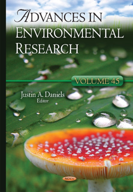 Advances in Environmental Research: Volume 45