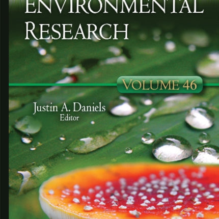 Advances in Environmental Research: Volume 46