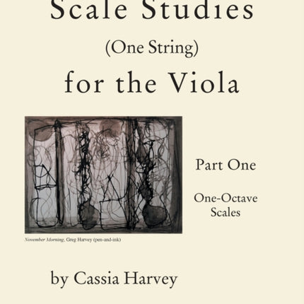 Scale Studies (One String) for the Viola, Part One: One-Octave Scales