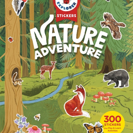 Backpack Explorer Stickers Nature Adventure