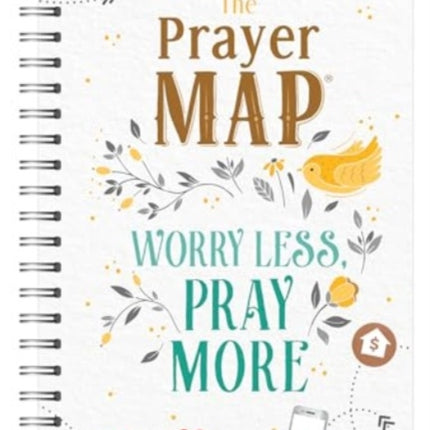 PRAYER MAP WORRY LESS PRAY MORE