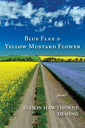 Blue Flax  Yellow Mustard Flower