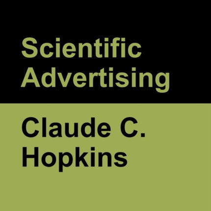 Scientific Advertising