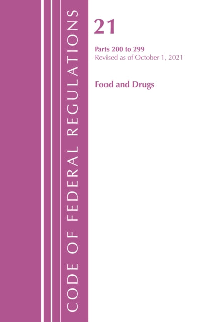Code of Federal Regulations, Title 21 Food and