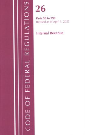 Code of Federal Regulations, Title 26 Internal