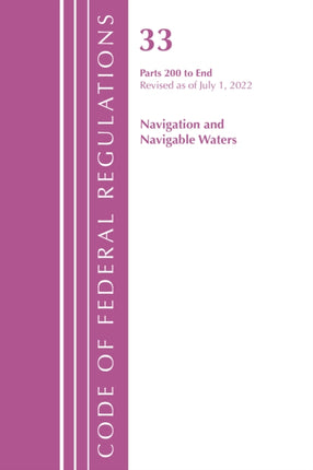 Code of Federal Regulations, Title 33 Navigation
