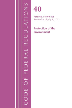 Code of Federal Regulations, Title 40 Protection