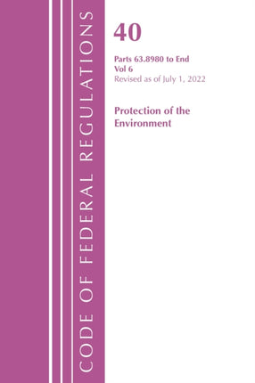 Code of Federal Regulations, Title 40 Protection