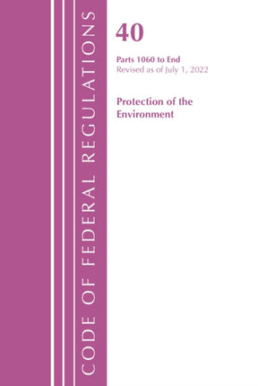 Code of Federal Regulations, Title 40 Protection