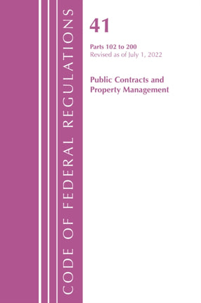 Code of Federal Regulations, Title 41 Public