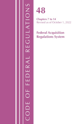 Code of Federal Regulations,TITLE 48 FEDERAL