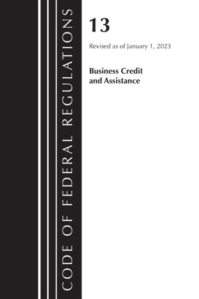 Code of Federal Regulations, Title 13 Business