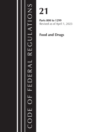 Code of Federal Regulations, Title 21 Food and