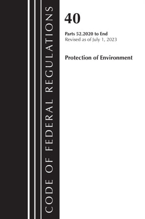 Code of Federal Regulations Title 40 Protection