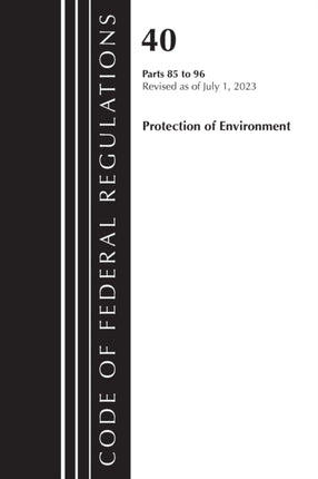 Code of Federal Regulations Title 40 Protection