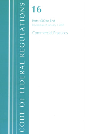Code of Federal Regulations, Title 16 Commercial