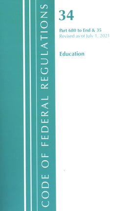 Code of Federal Regulations, Title 34 Education