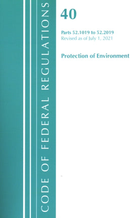 Code of Federal Regulations, Title 40 Protection
