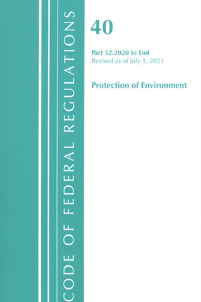 Code of Federal Regulations, Title 40 Protection