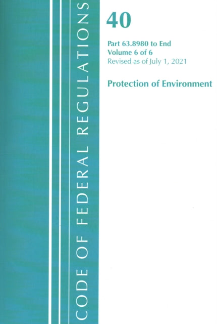 Code of Federal Regulations, Title 40 Protection