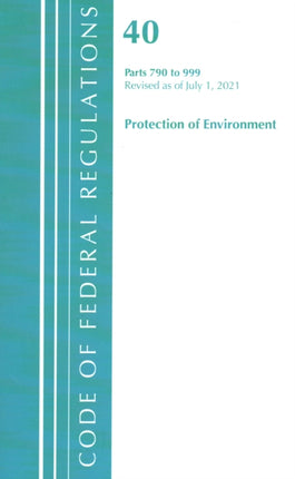 Code of Federal Regulations, Title 40 Protection
