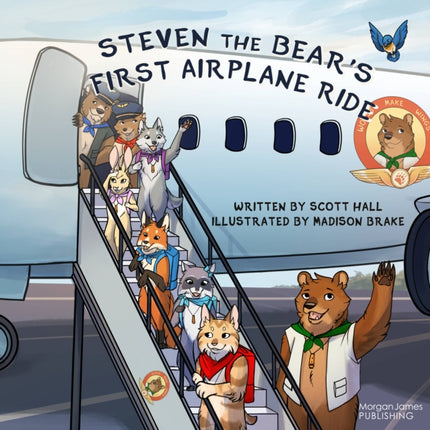 Steven the Bears First Airplane Ride