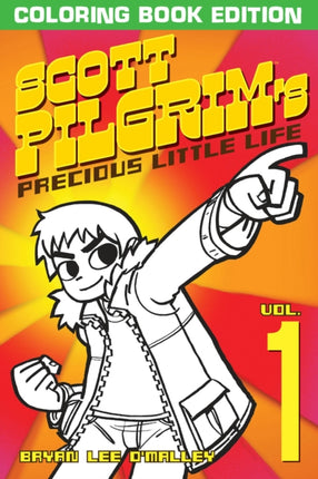 Scott Pilgrims Precious Little Life Coloring Book