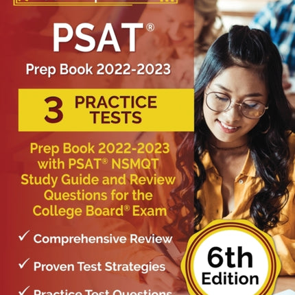 PSAT Prep Book 2022-2023 with 3 Practice Tests: