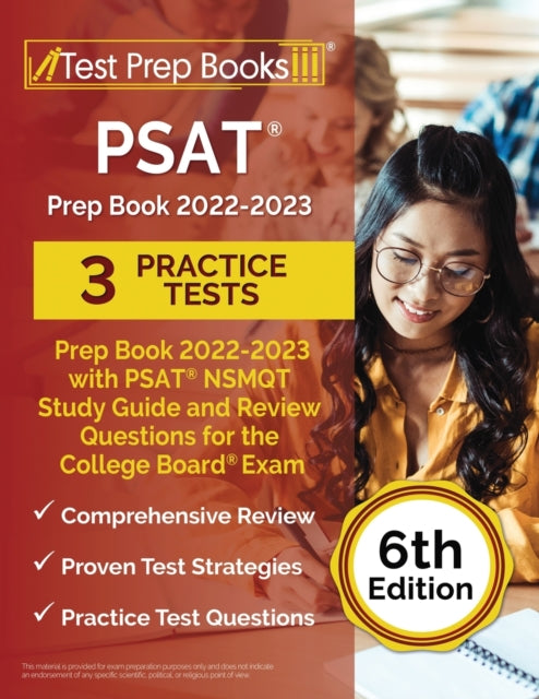 PSAT Prep Book 2022-2023 with 3 Practice Tests: