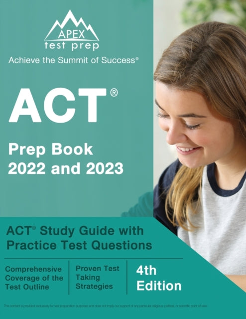 ACT Prep Book 2022 and 2023: ACT Study Guide with