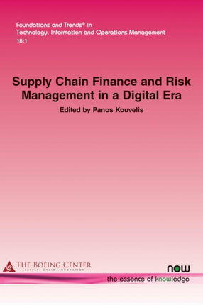 Supply Chain Finance and Risk Management in a Digital Era