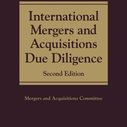 International M&A Due Diligence, Second