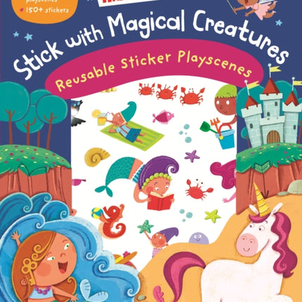 Stick with Magical Creatures Reusable Sticker Playscenes