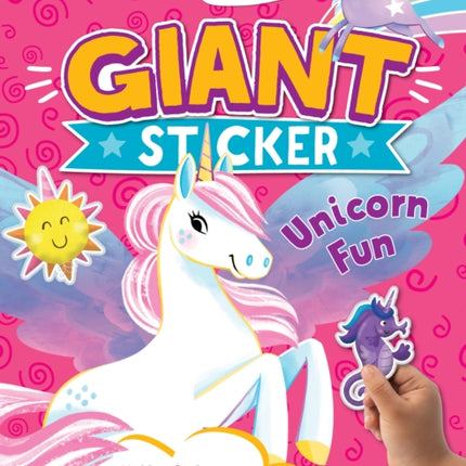 Giant Sticker Unicorn Fun