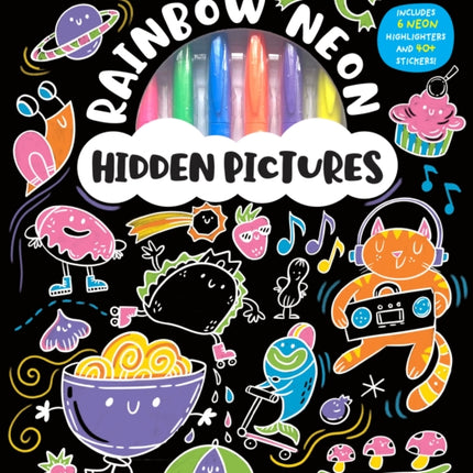 Rainbow Neon Hidden Pictures