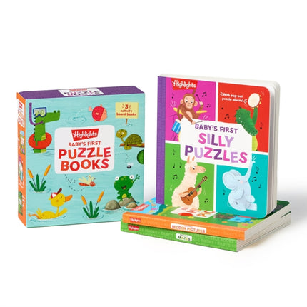 Babys First Puzzle Books