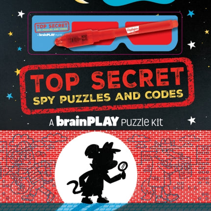 brainPLAY Top Secret Spy Puzzles and Codes