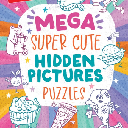 Mega Super Cute Hidden Pictures Puzzles