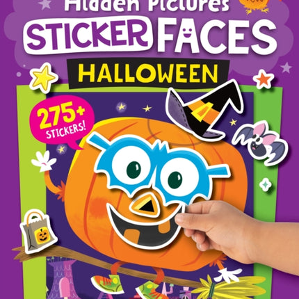 Hidden Pictures Sticker Faces Halloween