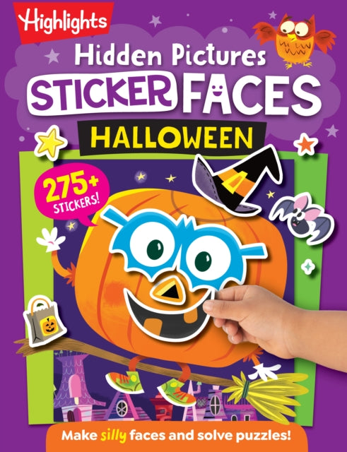 Hidden Pictures Sticker Faces Halloween