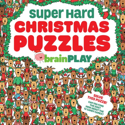 brainPLAY Super Hard Christmas Puzzles