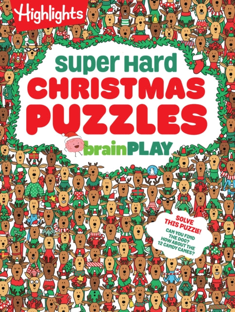brainPLAY Super Hard Christmas Puzzles