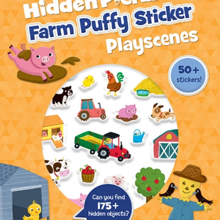 Farm Hidden Pictures Puffy Sticker Playscenes