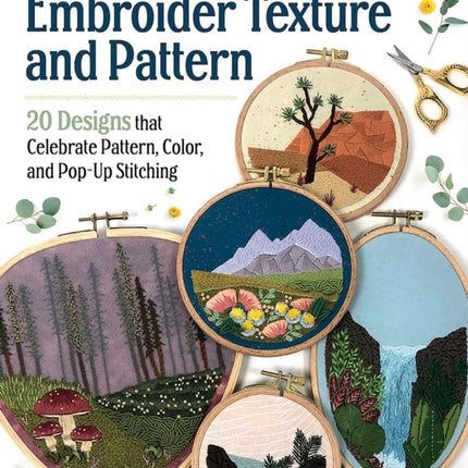 How to Embroider Texture and Pattern: 20 Designs