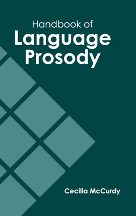 Handbook of Language Prosody