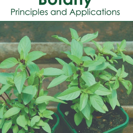 Botany: Principles and Applications