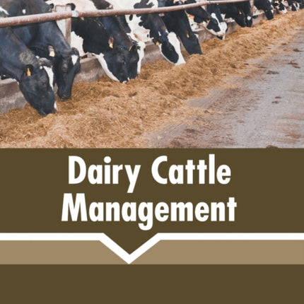 Dairy Cattle Management