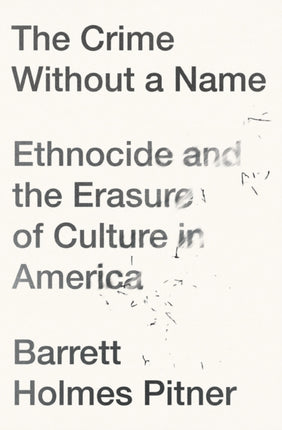 The Crime Without a Name: Ethnocide and the Erasure of Culture in America