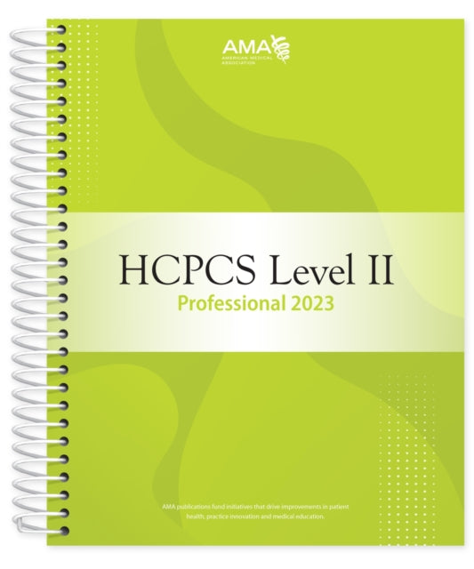 HCPCS 2023 Level II Professional Edition