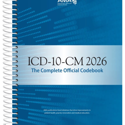 ICD10CM 2026 the Complete Official Codebook